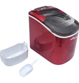 vidaXL IJsblokjesmachine 2,4 L 15 kg/24 u rood