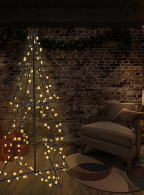 VidaXL Kegelkerstboom 240 LED's binnen en buiten 115x150 cm