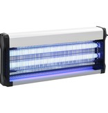 vidaXL Vliegendoder 40 W aluminium ABS zwart