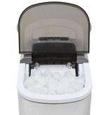 VidaXL IJsblokjesmachine 2,4 L 15 kg/24 u zilver