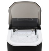 VidaXL IJsblokjesmachine 1,4 L 15 kg/24 u zwart