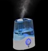 vidaXL Ultrasone bevochtiger met koele mist en nachtlamp 6 L 300 ml/u