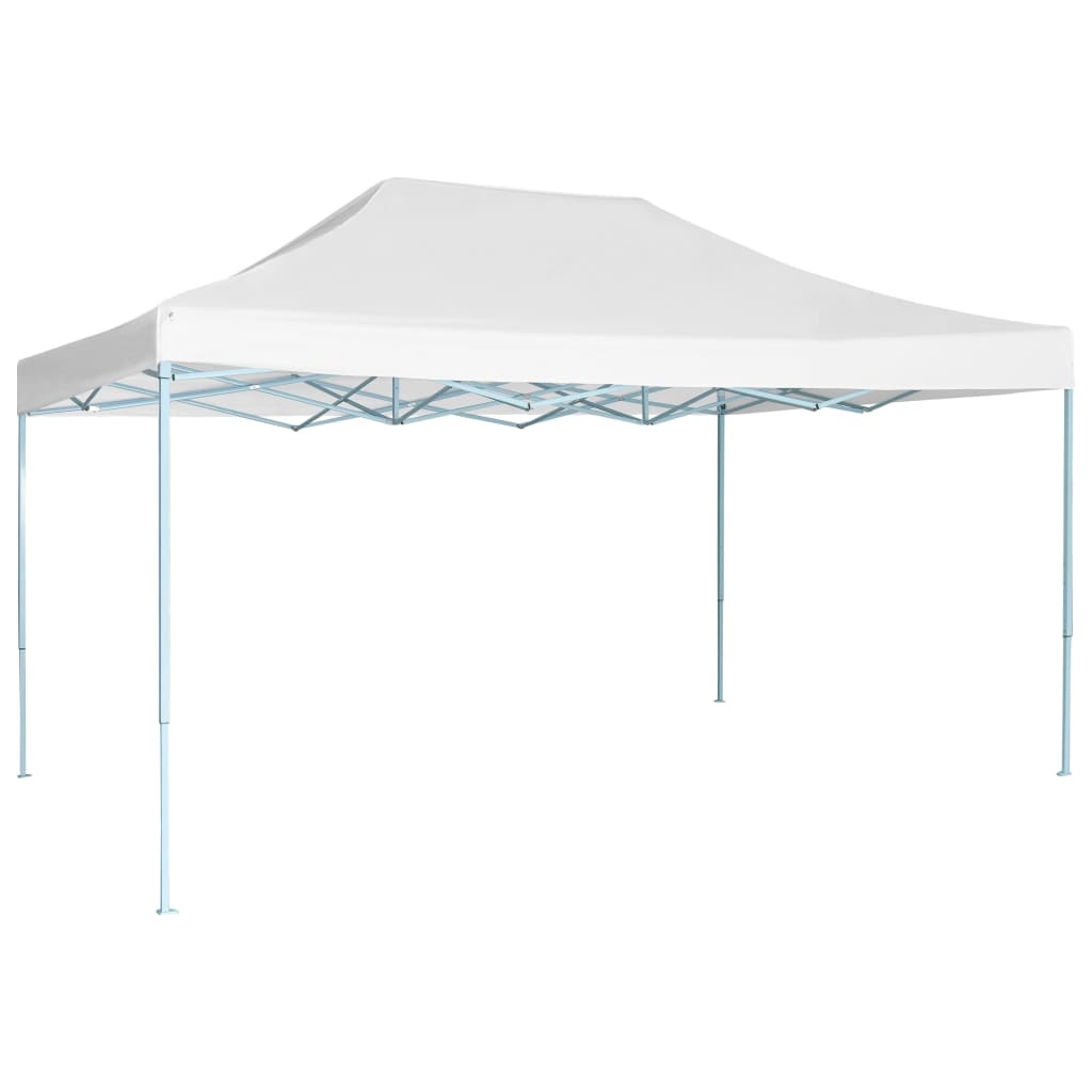 vidaXL Partytent inklapbaar 3x4 m staal wit