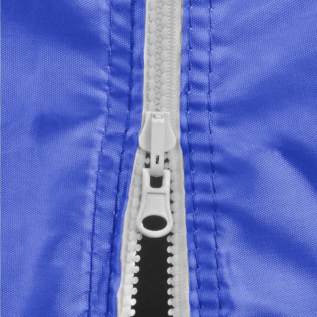 VidaXL Partytent met 4 zijwanden inklapbaar 3x4 m staal blauw