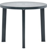 vidaXL Tuintafel 89 cm kunststof groen