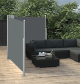 vidaXL Windscherm uittrekbaar 100x600 cm antraciet