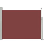 VidaXL Tuinscherm uittrekbaar 100x500 cm bruin