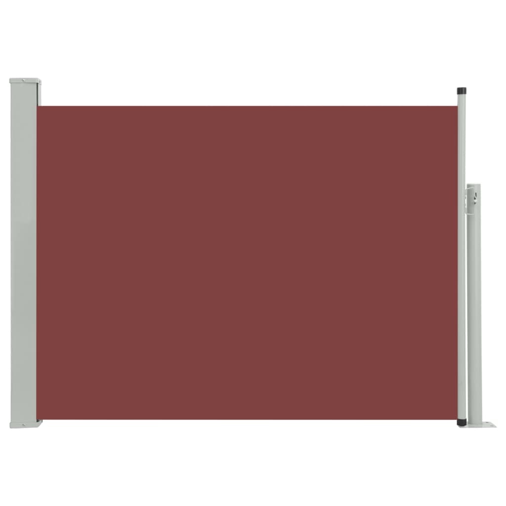 VidaXL Tuinscherm uittrekbaar 100x500 cm bruin