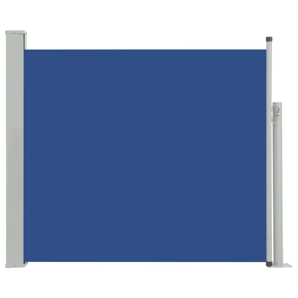 vidaXL Tuinscherm uittrekbaar 100x300 cm blauw