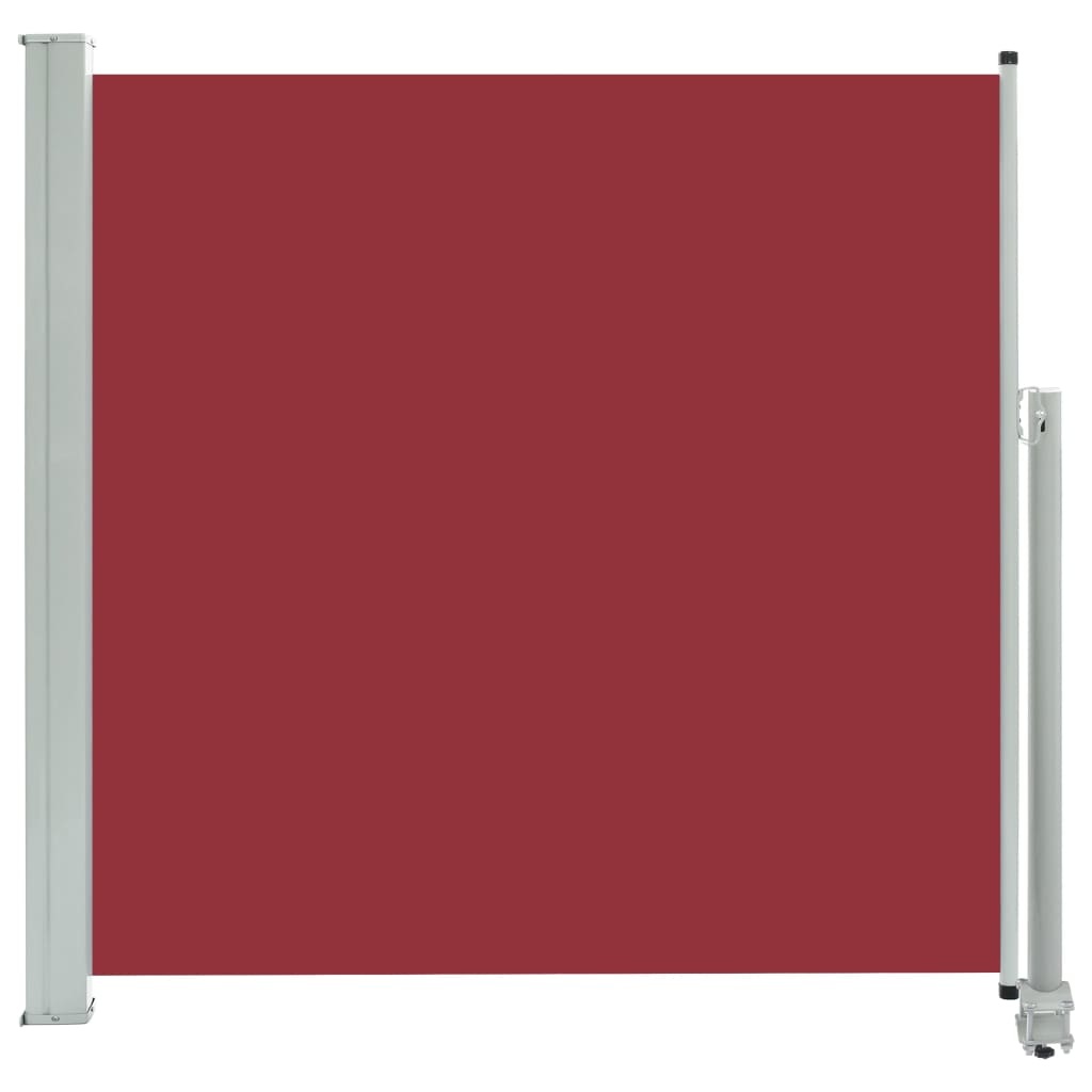 VidaXL Tuinscherm uittrekbaar 160x300 cm rood