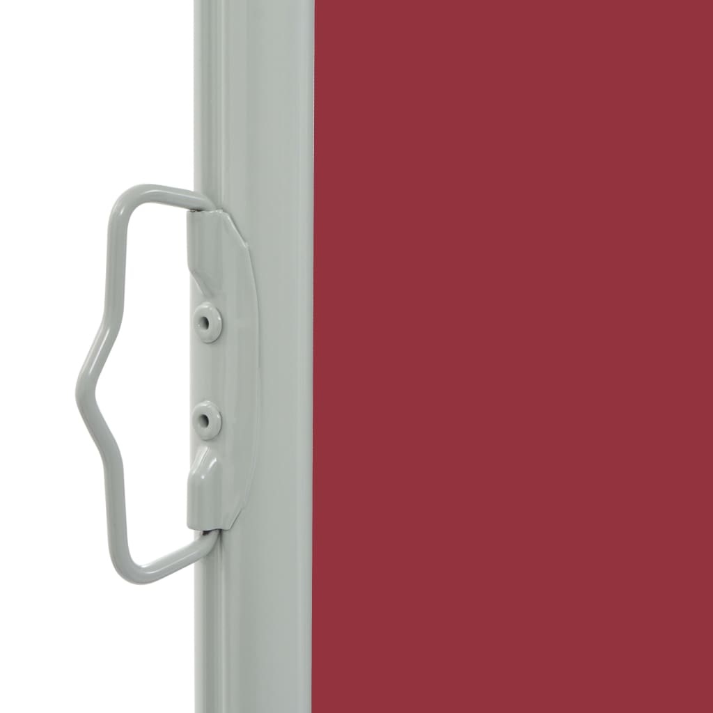 VidaXL Tuinscherm uittrekbaar 160x300 cm rood