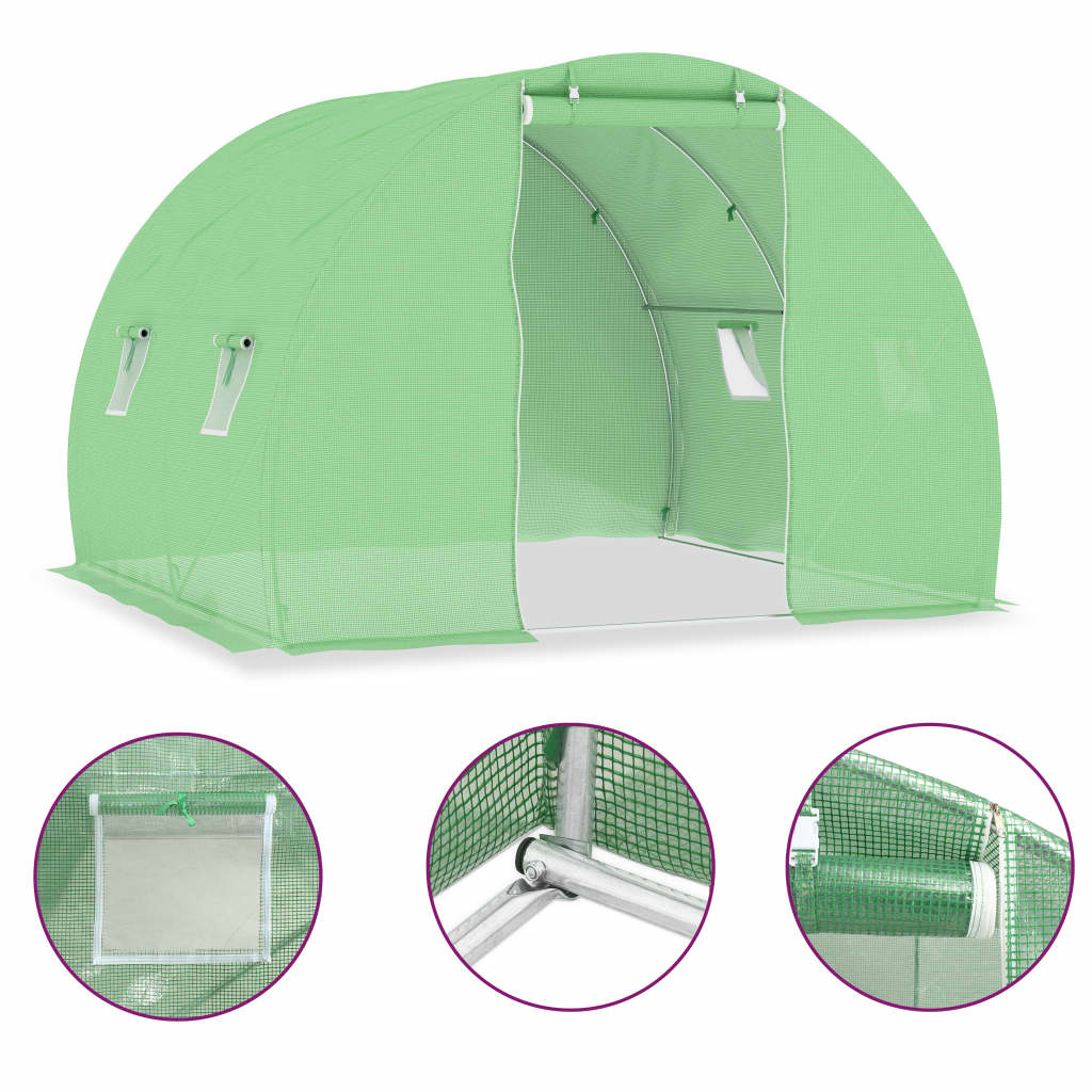 VidaXL Kas 6 m² 3x2x2 m