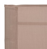 vidaXL Tuinschommelstoel 95x54x85 cm textileen taupe