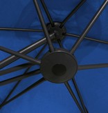 VidaXL Parasol met stalen paal 300 cm azuurblauw
