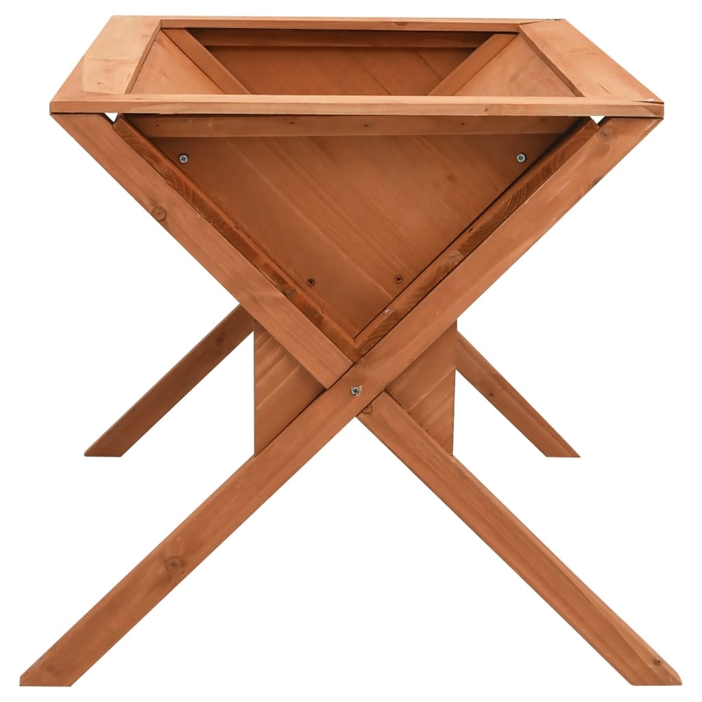 VidaXL Plantenbak 90x55x56 cm vurenhout