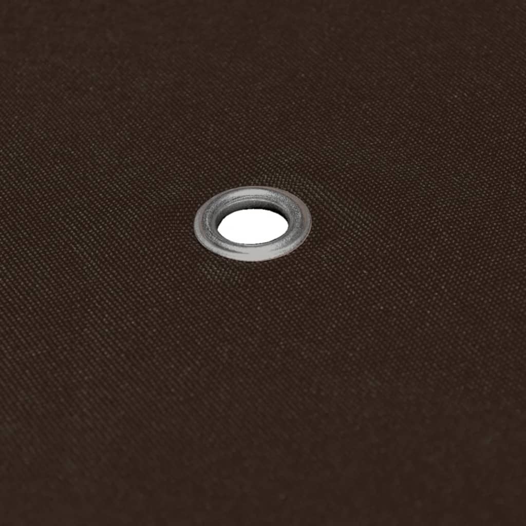 VidaXL Prieeldak 2 lagen 310 g/m² 3x3 m bruin