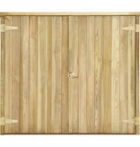 vidaXL Tuinschuur 135x60x123 cm geïmpregneerd grenenhout