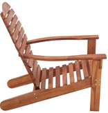 vidaXL Stoel Adirondack massief acaciahout