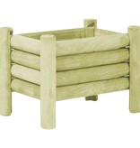 vidaXL Plantenbak verhoogd 60x40x42 cm geïmpregneerd grenenhout