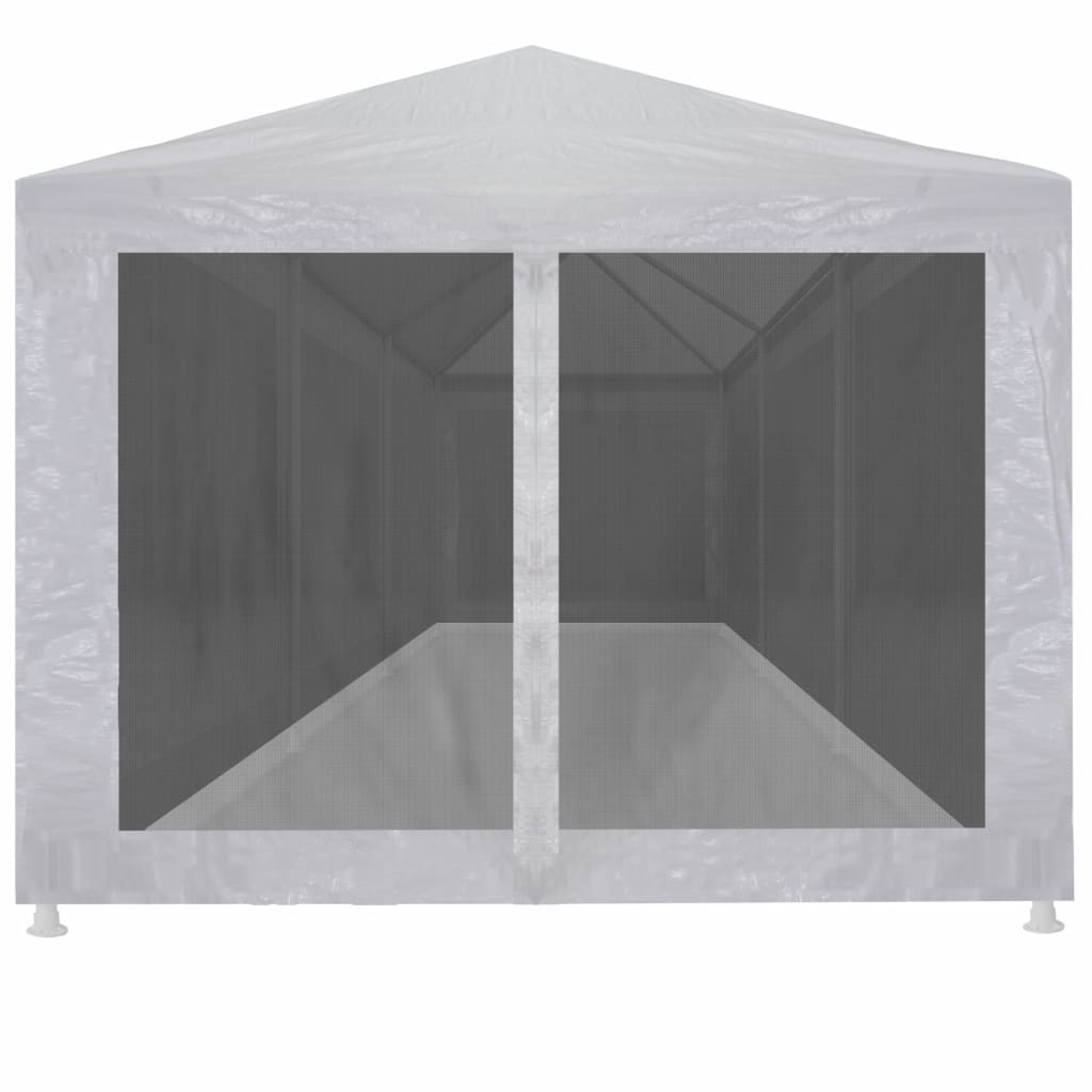 vidaXL Partytent met 8 mesh zijwanden 9x3 m