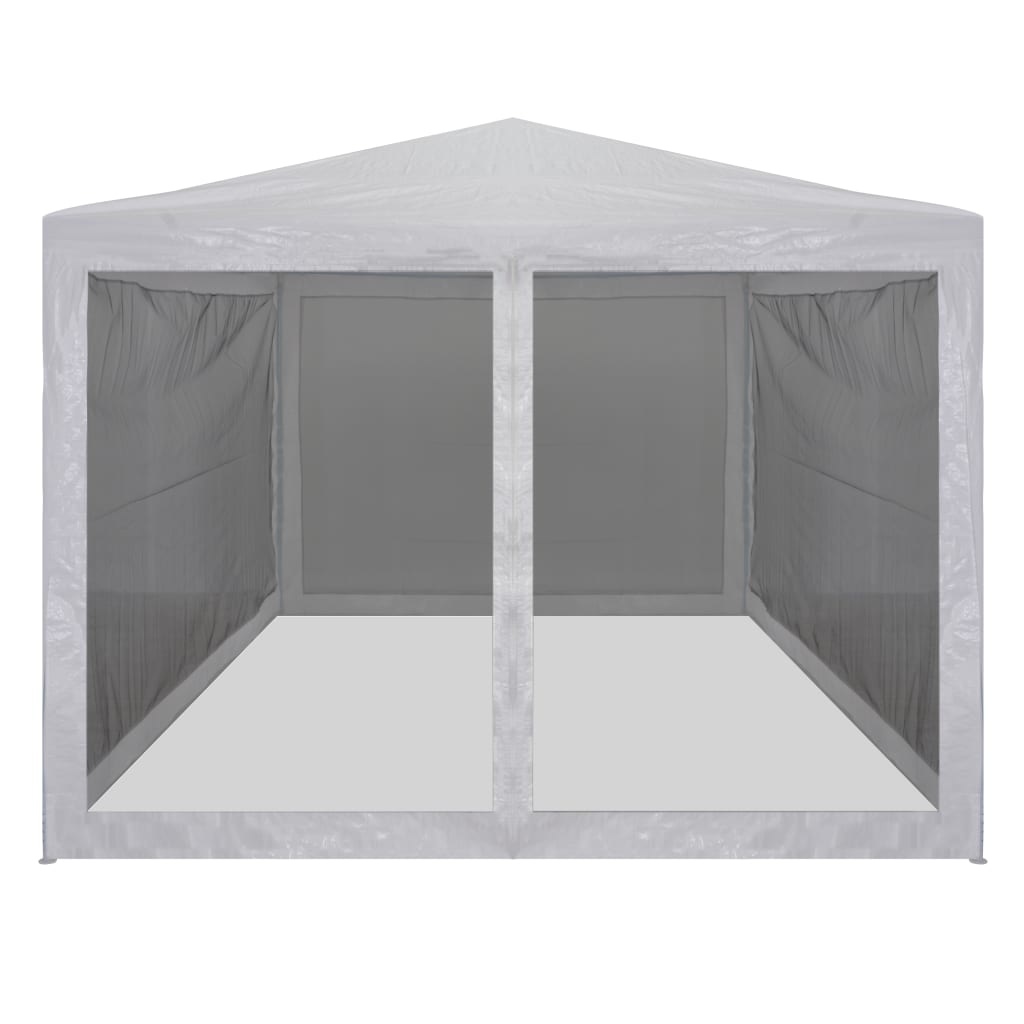 VidaXL Partytent met 4 mesh zijwanden 4x3 m