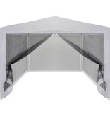 VidaXL Partytent met 4 mesh zijwanden 4x3 m
