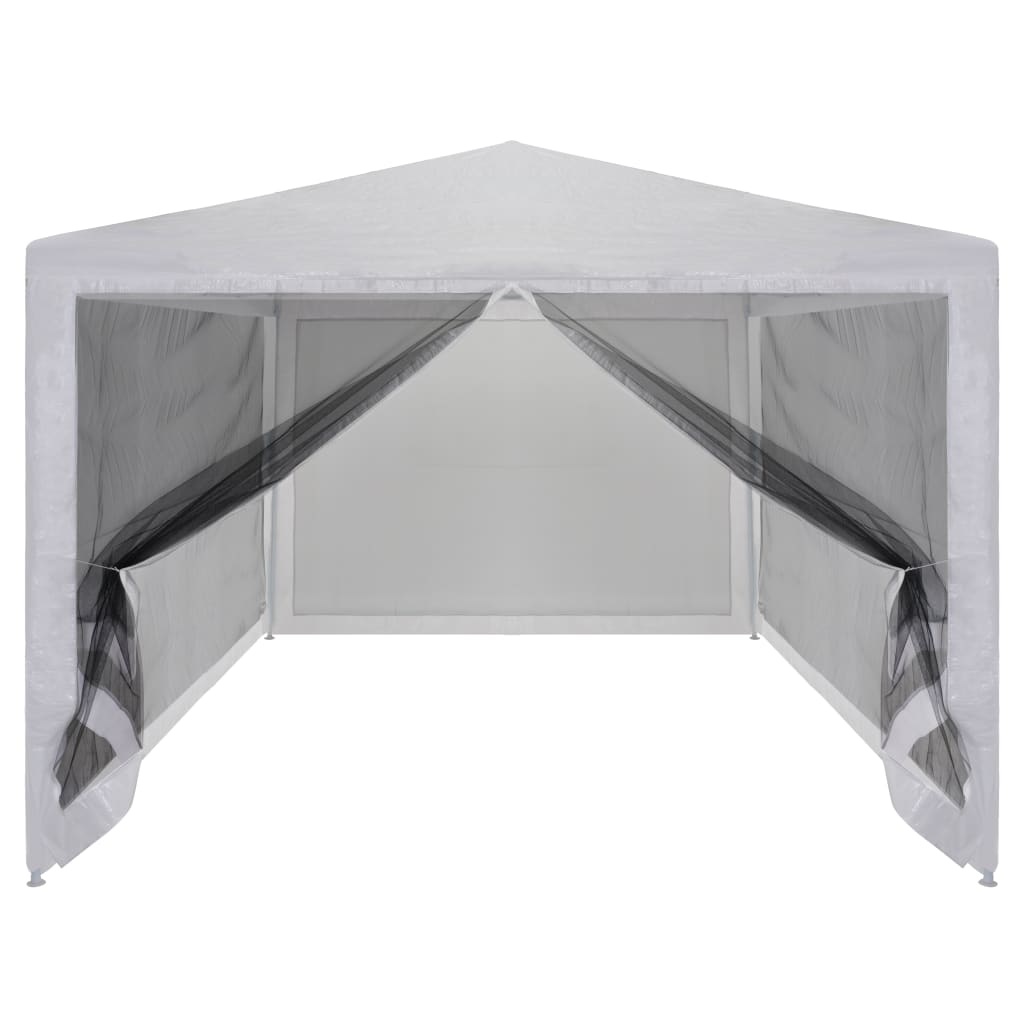 VidaXL Partytent met 4 mesh zijwanden 4x3 m