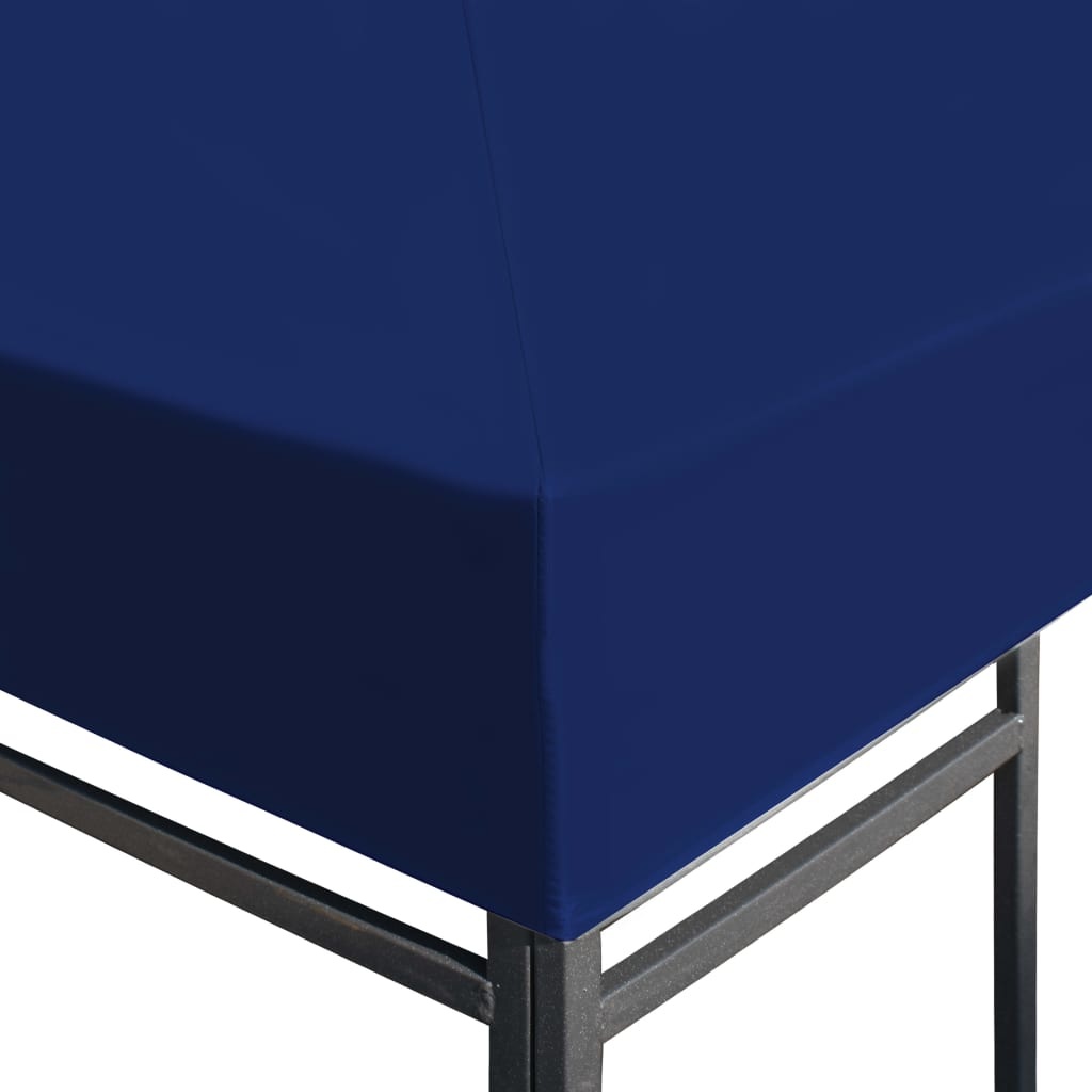 VidaXL Prieeldak 310 g/m² 4x3 m blauw