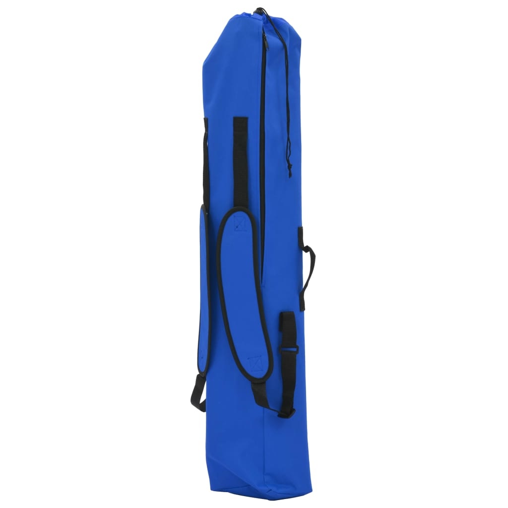 vidaXL Hangmat met inklapbare standaard blauw