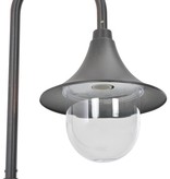 vidaXL Paalverlichting tuin E27 120 cm aluminium brons