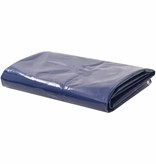 vidaXL Dekzeil 650 g/m² 3x3 m blauw