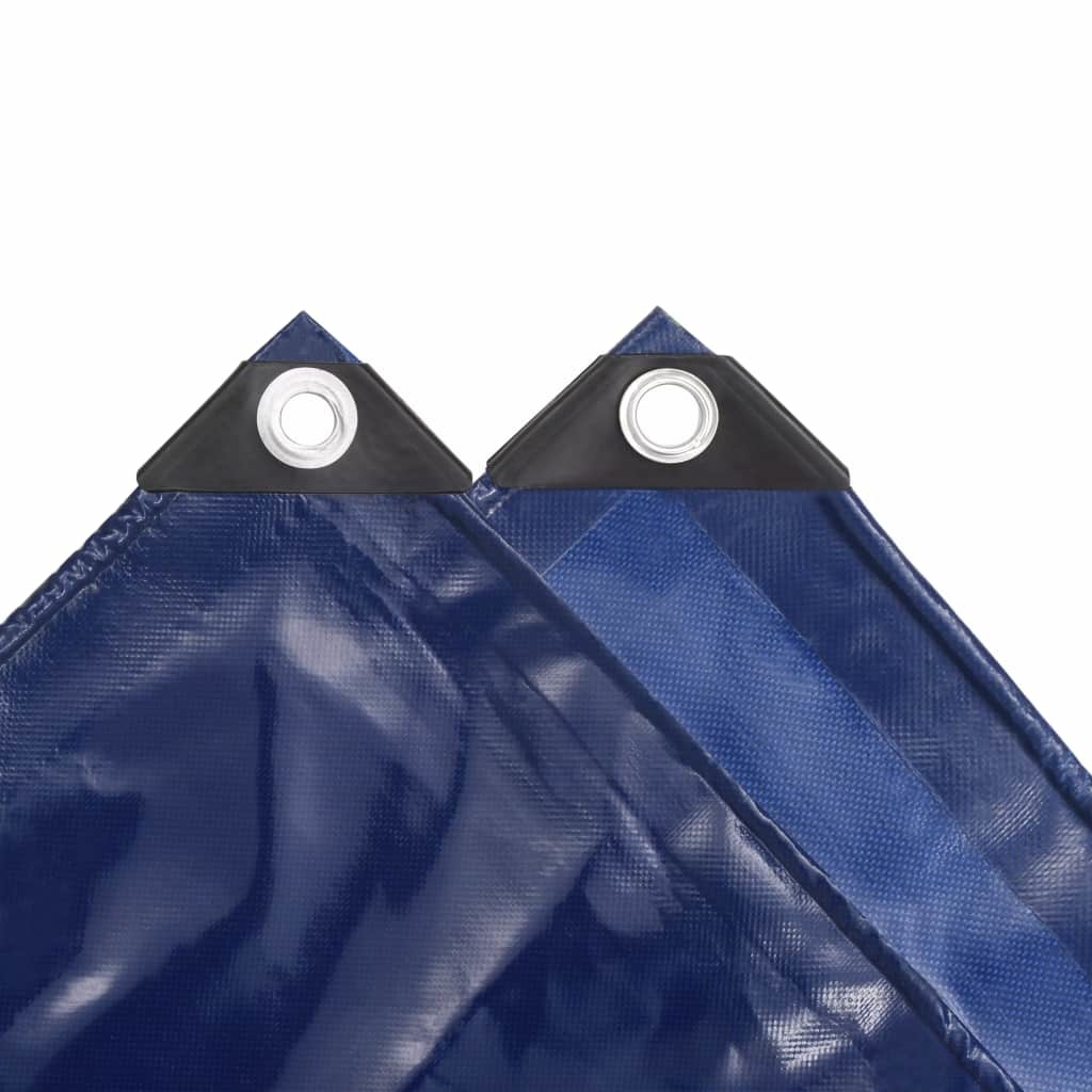 vidaXL Dekzeil 650 g/m² 2x3 m blauw