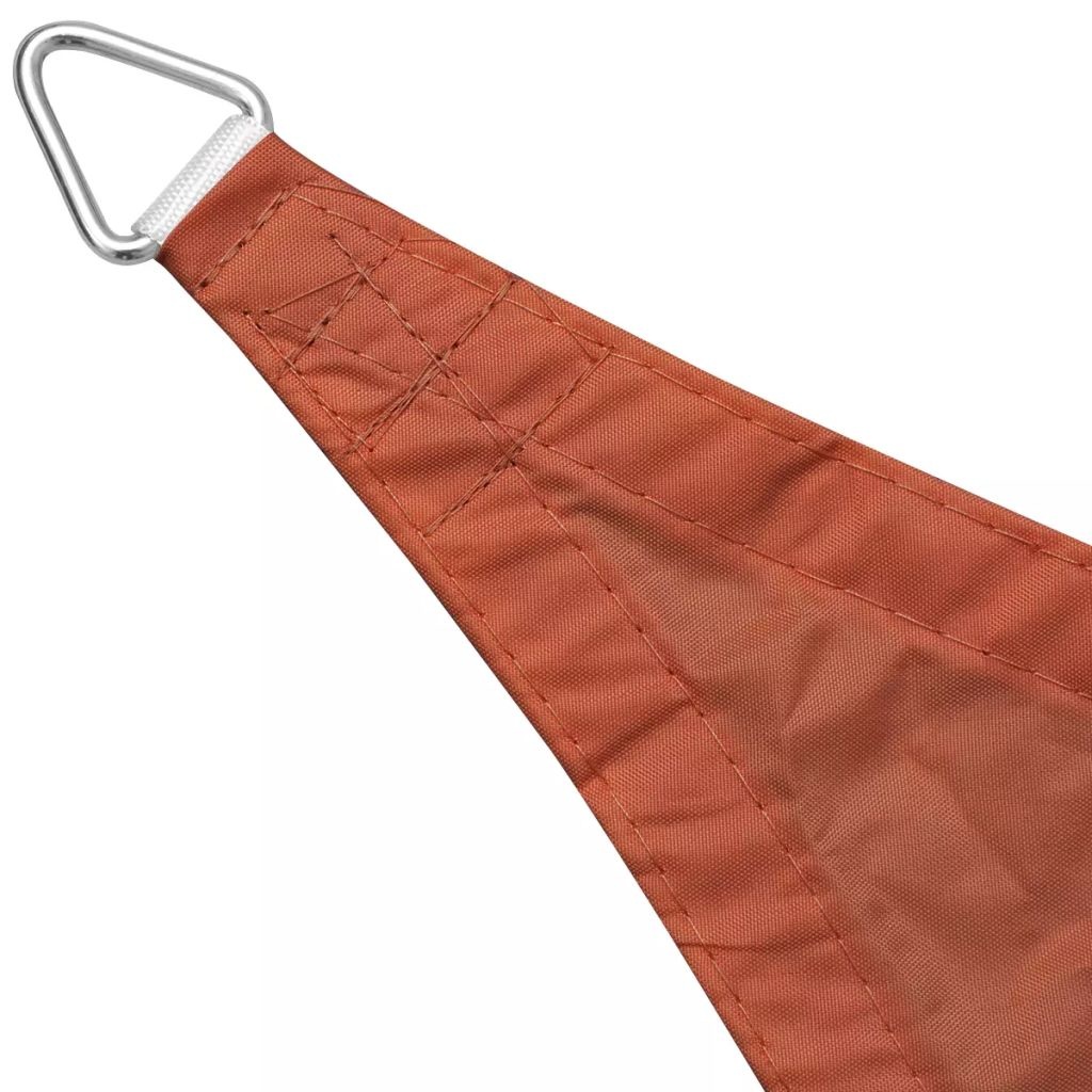 VidaXL Zonnescherm vierkant 2x2 m oxford stof terracottakleurig