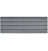 vidaXL Dakpanelen gegalvaniseerd staal grijs 12st