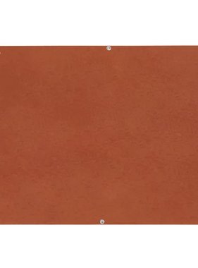 vidaXL Balkonscherm Oxford textiel 75x600 cm terracotta