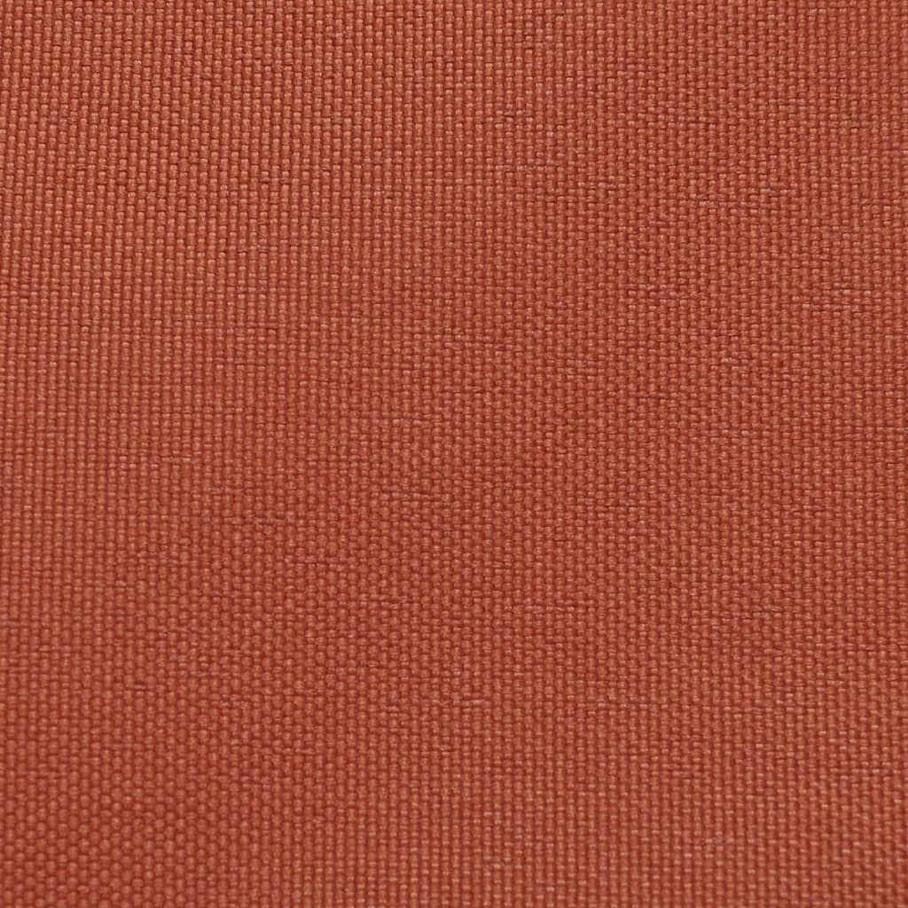 vidaXL Balkonscherm Oxford textiel 75x600 cm terracotta