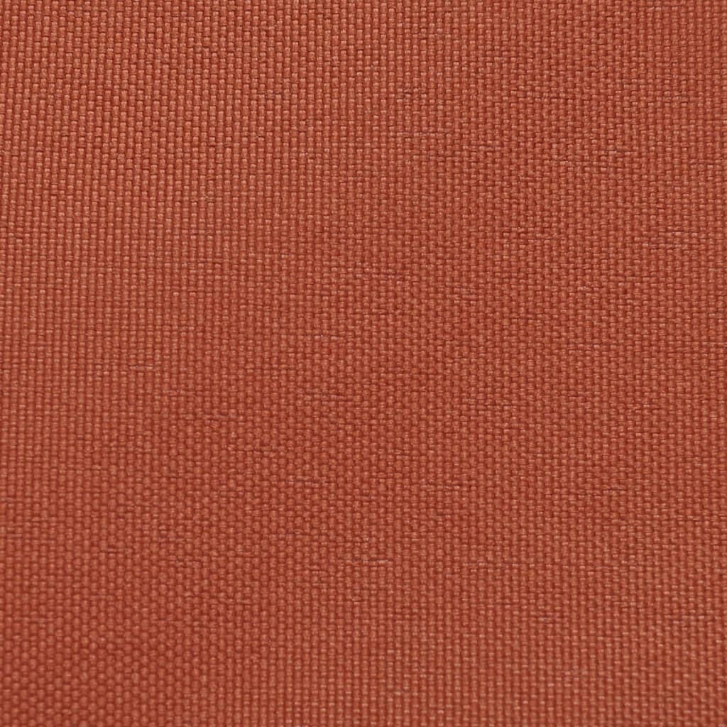 vidaXL Balkonscherm Oxford textiel 75x400 cm terracotta