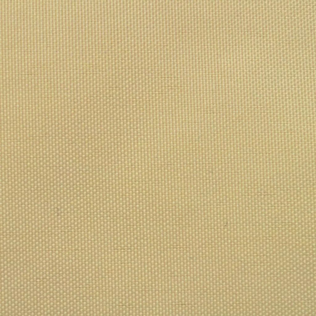 vidaXL Zonnescherm rechthoekig 2x4 m oxford stof beige