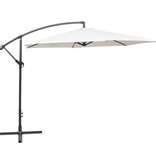 VidaXL Zweefparasol 3 m zandwit