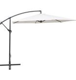 vidaXL Zweefparasol 3 m zandwit