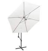 vidaXL Zweefparasol 3 m zandwit