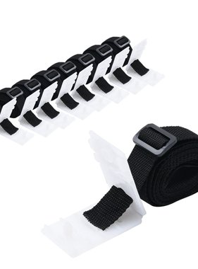 VidaXL Rolopzetstukken voor zwembadhoes 8 st universeel 1,8 m