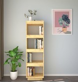 vidaXL Boekenkast/kamerscherm 40x35x135 cm massief grenenhout