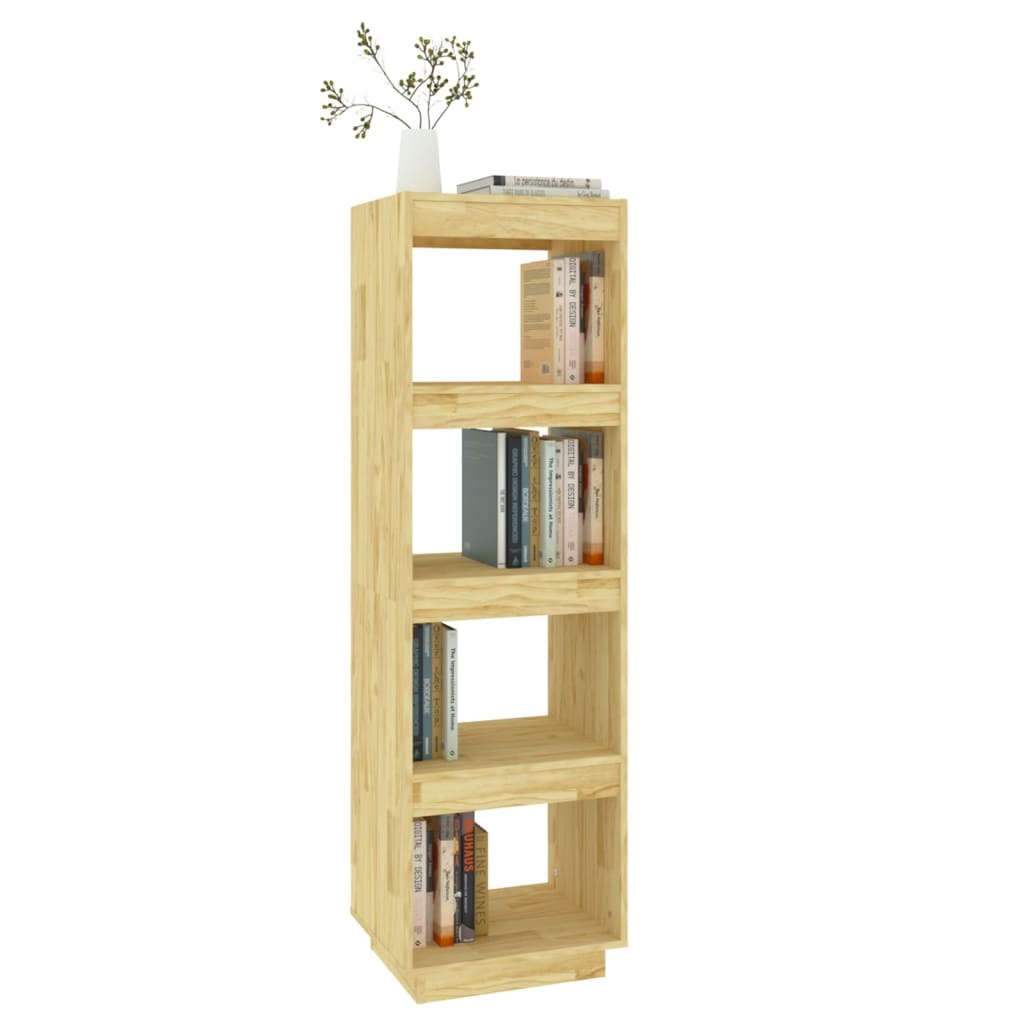 vidaXL Boekenkast/kamerscherm 40x35x135 cm massief grenenhout