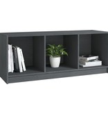 VidaXL Tv-meubel 104x33x41 cm massief grenenhout grijs