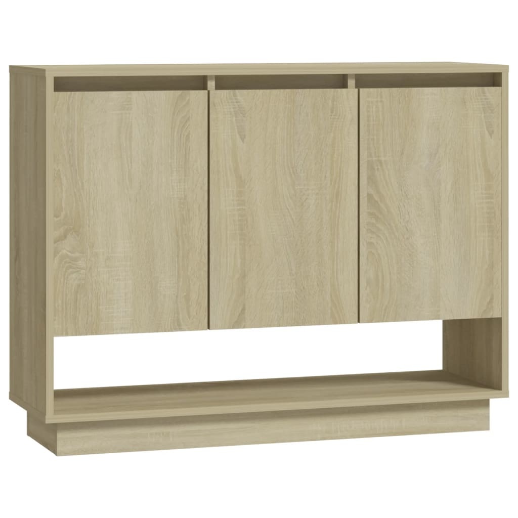 VidaXL Dressoir 97x31x75 cm spaanplaat sonoma eikenkleurig