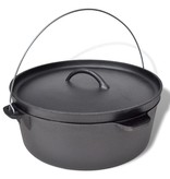 vidaXL Braadpan 11,3 L inclusief accessoires