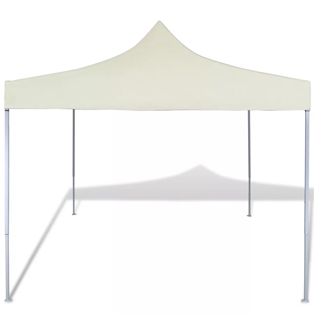 vidaXL Partytent inklapbaar 3x3 m crème