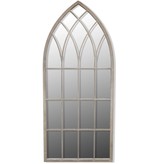 vidaXL Tuinspiegel gotisch boogvormig 115x50 cm