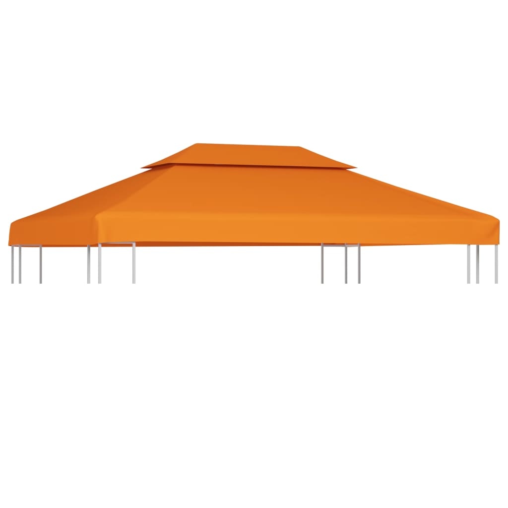 vidaXL Vervangend tentdoek prieel 310 g/m² 3x4 m terracotta